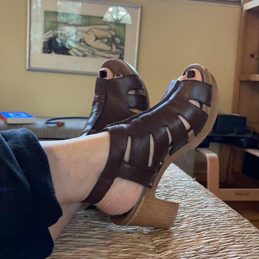 Dansko “Demerara Vintage Pull Up” Teak color - size 41 (fits sizes (10-11)